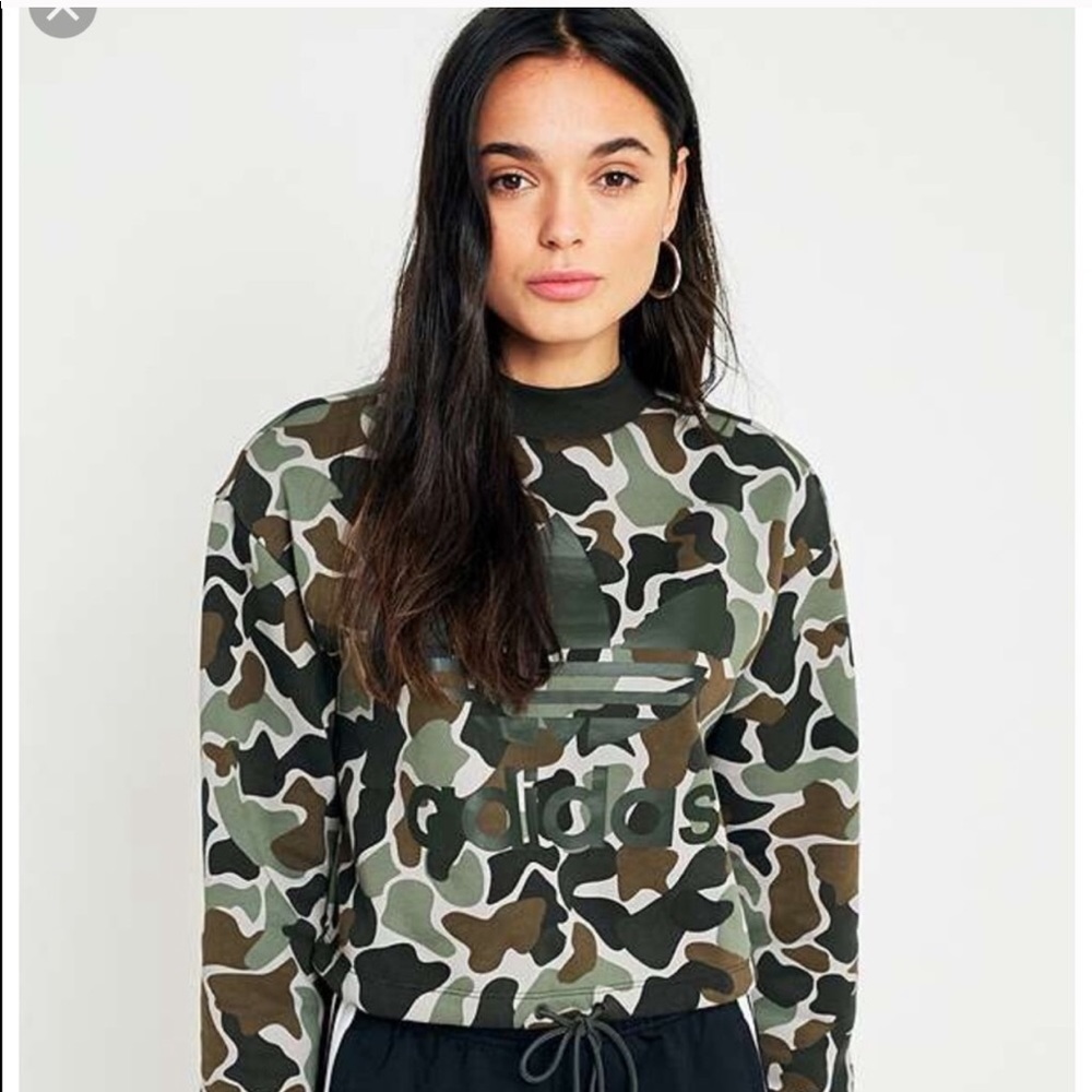 ADIDAS CROP CREW NECK